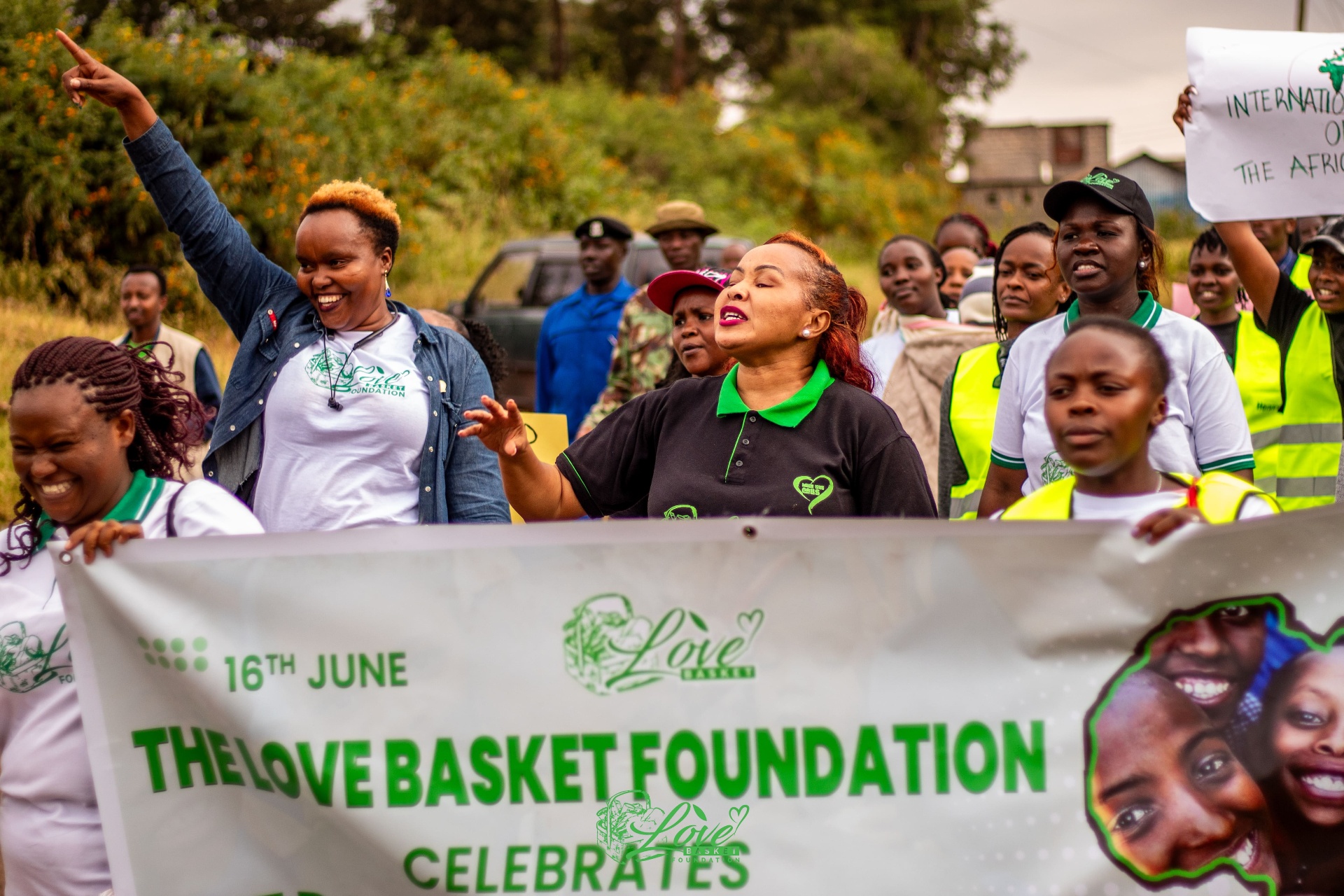 Love Basket Foundation celebrating African Child Day